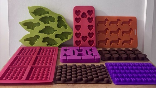 Silicone moulds for jelly - moulds,