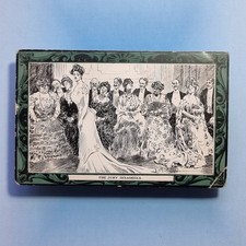 Comic Postcard 1906 Glamour Gibson Girl The Jury Disagrees Old Society Ladies