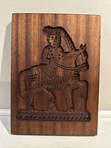 Antique carved wood springerle - antique,