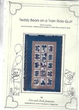 Teddy Bears on a Train Ride