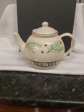 Teapot. Large. Cherries Design By Rayware. 6 Cup Size.
