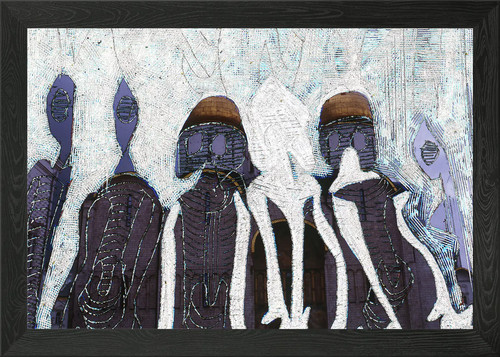 Soldiers framed wall - framed, art