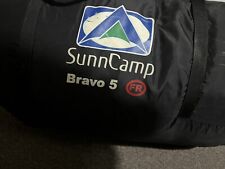 Sunncamp Bravo 5 Tent - 5 Person Tent - Everything Included - Pegs Etc.