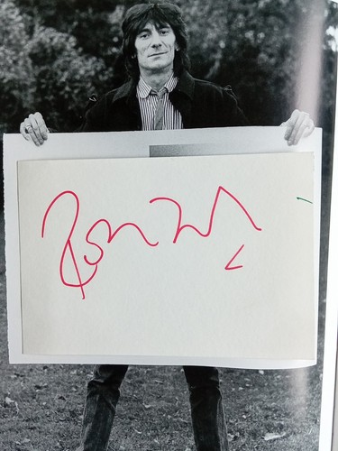 Ronnie wood rolling - ronnie, stones