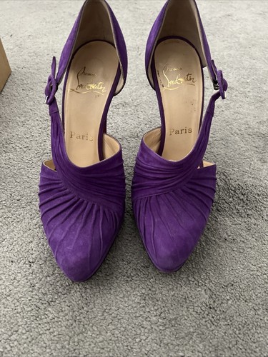 Christian louboutin purple - christian,