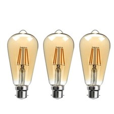 3 pack Antique Style Edison