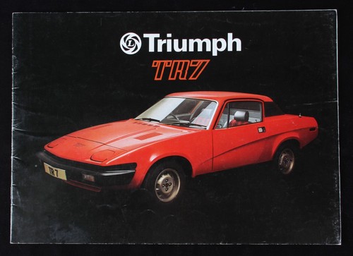 Vintage triumph tr7 car - vintage,