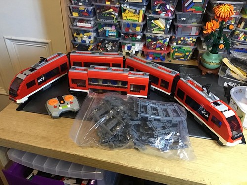 Lego city passenger traiin - city, rc