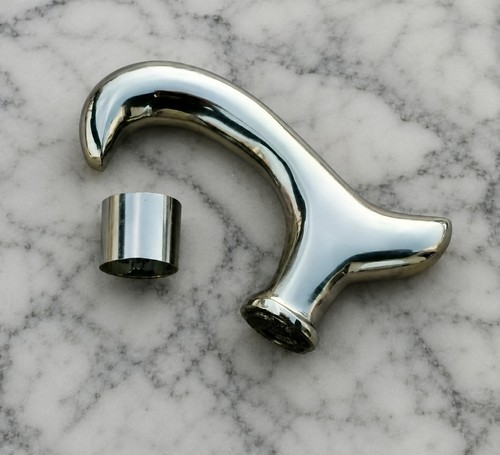 Brass cane handle - brass,