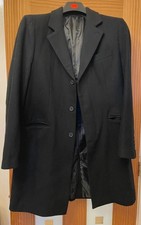 Burton Men’s Black Long Overcoat Size L New Without Tags Never Worn