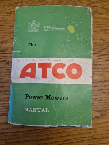 Atco power mower - atco,