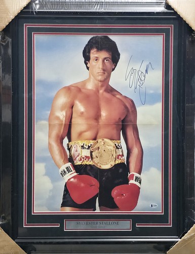 Sylvester stallone signed - stallone,