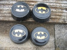 Classic Mini Batman Alloy Wheel Centre Caps