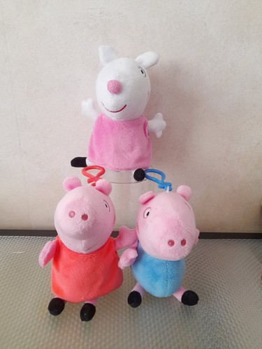 Peppa pig soft toys - soft, clip