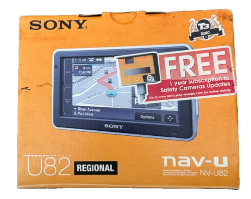 Sony u82 gps - nv-u82, satnav