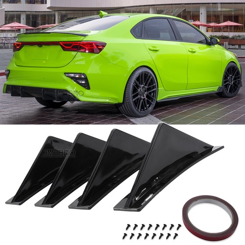 Shark fins rear bumper - fins,
