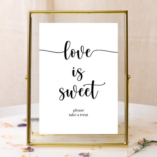 Wedding table love sweet - wedding,
