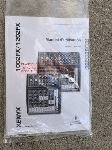 Behringer xenyx 1622fx - 1622fx, 1832fx