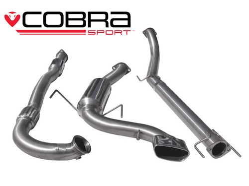 Cobra exhaust non res turbo - 3",