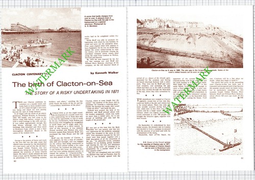 Clacton sea essex 1971 - clacton,