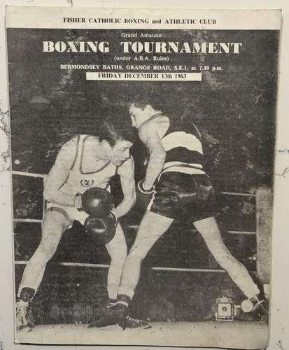 1963 program fisher catholic - program,