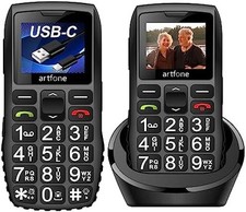 artfone C1 + Senior Mobile Phone Large Button SIM-Free & Unlocked Mobile Phone 