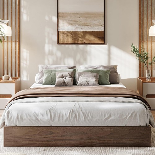 Bed frame wood platform - platform,