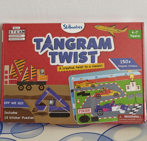 Skillmatics tangram twist - skillmatics,