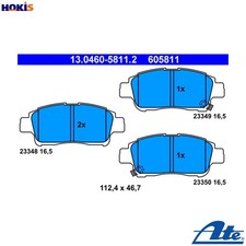 BRAKE PAD SET DISC BRAKE
