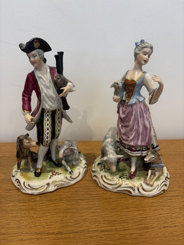 Vintage german meissen style - german,