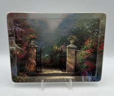 Thomas Kinkade Collectible Plate No 3213A  Victorian Garden "Nature's Retreats"