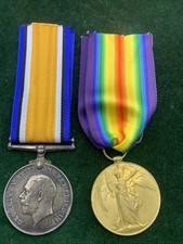 1914-18 Medal Pair Awarded To