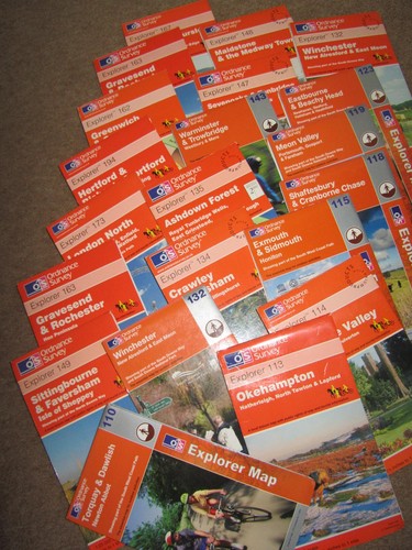 Ordnance survey explorer - ,