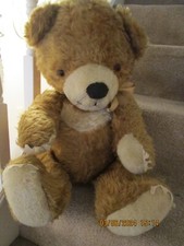 Vintage, jointed large continental mohair Teddy Bear - make unknown