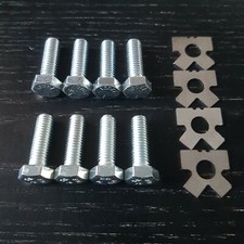 Steering Rack to Cross Member Bolts & Locking Tabs Escort MK1 MK2 Crossmember