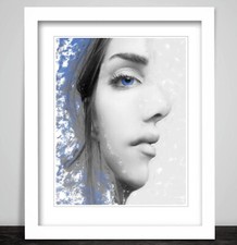 Framed Face Optical illusion