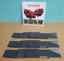 GENUINE Westwood Countax Tractor 38" Combi Mulching Blade Set (x3) FREE DELIVERY