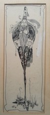 STYLE HARRY CLARKE GLASGOW GIRLS PEN INK WIZARD ANNIE FRENCH JESSIE M KING 1900