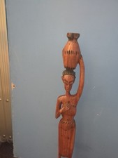 Large Hand Carved African