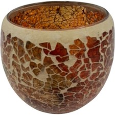 Crackle Mosaic Vase Decorative