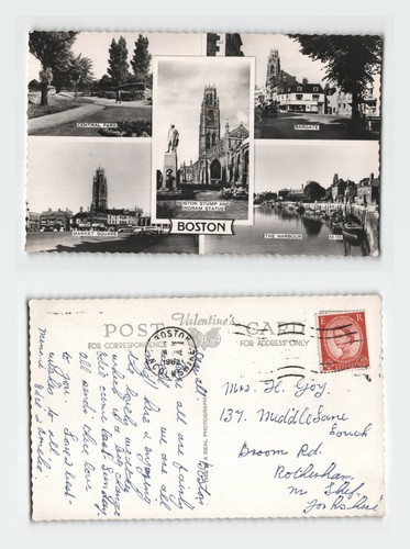 Vintage postcard boston - postcard,