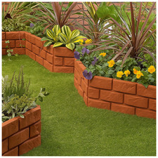 Brick Effect Garden Border