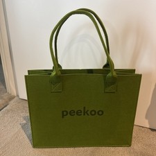 Peekoo felt tote Shopping Bag BNWOT 37/28/17cm