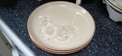 Denby daybreak dinner plates - dinner, x
