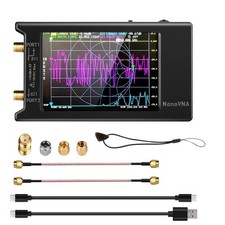 NanoVNA-H4 Vector Network Analyzer V4.3 10KHz-1.5GHz HF VHF UHF 4"