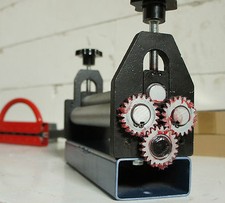 Steel Gear Wheels Heavy Duty Bending Rolls Slip Rolls Roller - 300mm x 2 / 2.5mm