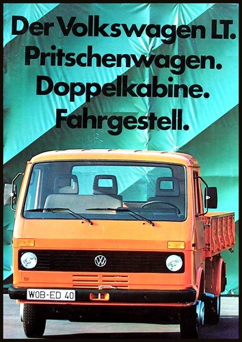 Brochure 1 1984 flatbed - vw,