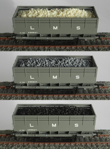 Resin coal load for hornby - resin,