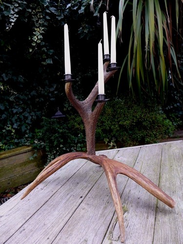 Candle stick holder - made, from