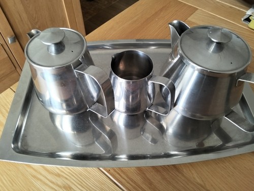 Stelton danish coffee tea set - danish,